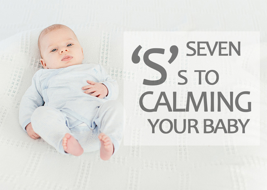 Seven 'S's for calming your baby