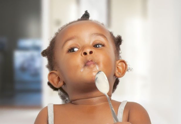 Baby With Spoon
